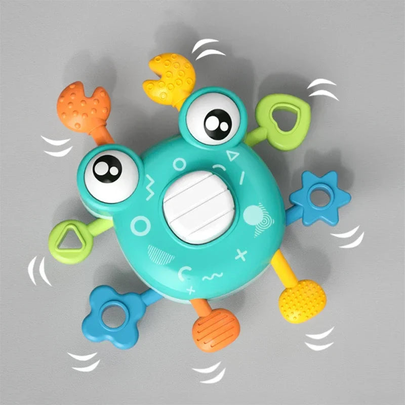 Crab Pull Toy™ – Greif- und Ziehspaß – Krabbe Sensorisches Zahnungsspielzeug
