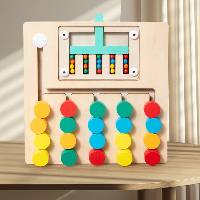 Woods™ - Kreativ & lehrreich - Sortierpuzzle aus Holz