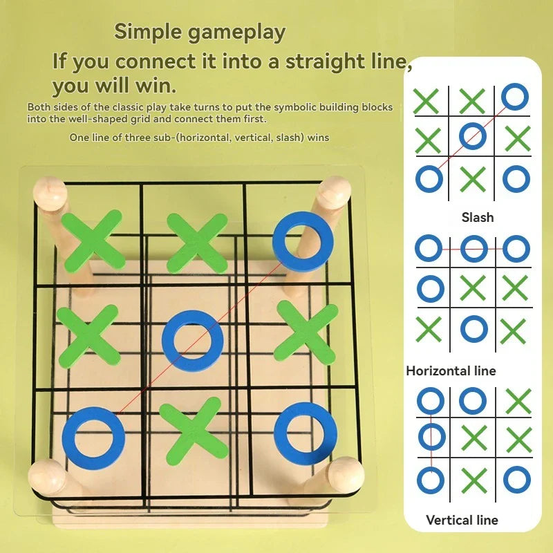 LogicTower – Pädagogisch & Clever – Tic-Tac-Toe 3D
