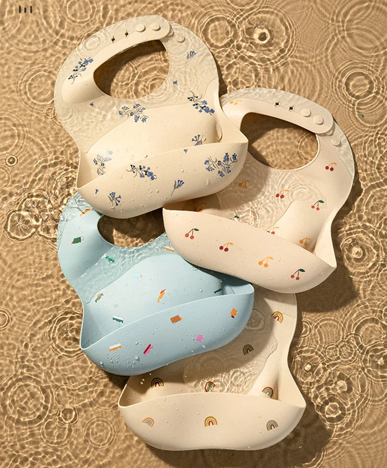 Silicone Bib - Wasserdicht und modisch - Baby-Lätzchen aus Silikon