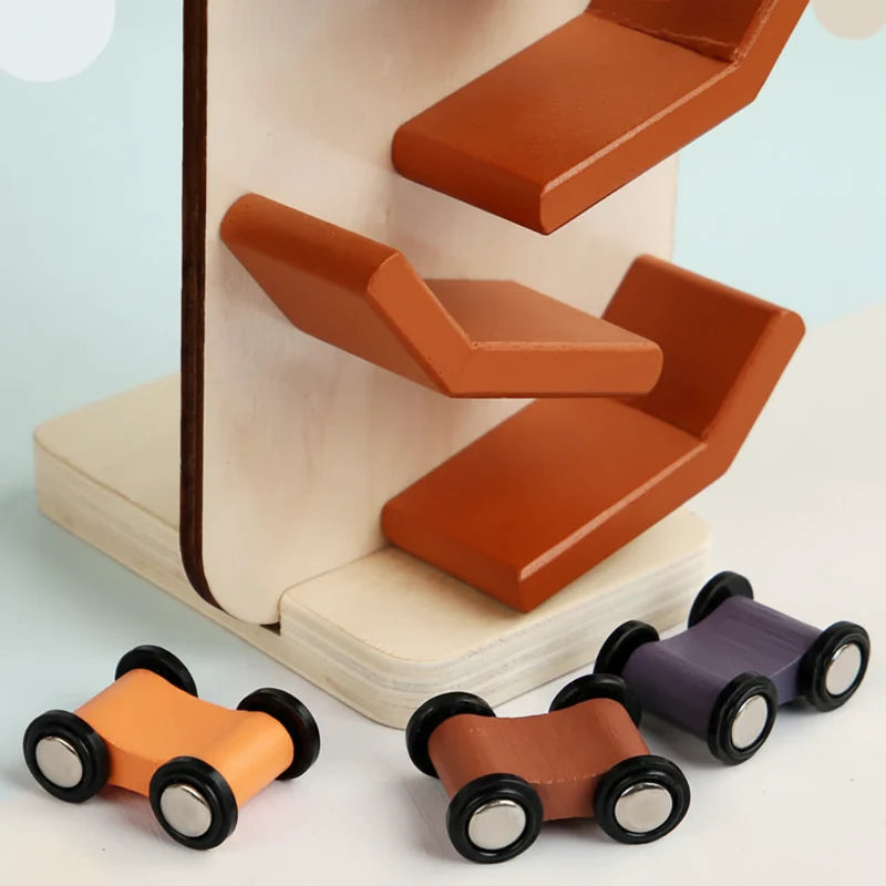 SpeedSlide – Aktiv & Verspielt – Holz-Autorennbahn