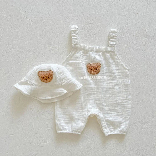 Mini Fashion™ - Kühl und komfortabel - Baby-Gartenhose mit HutCool & Komfortabel