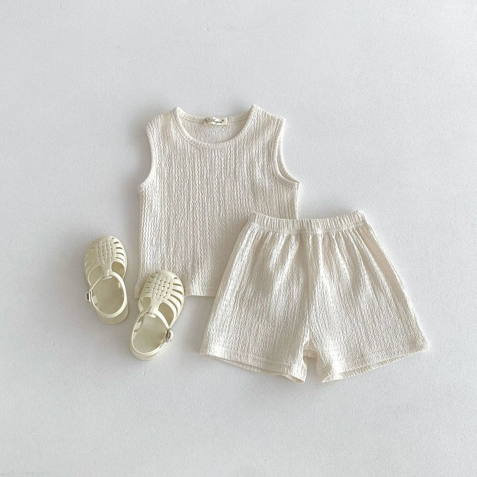 Mini Fashion™ - Frei und leicht - Baumwollkleid-Set