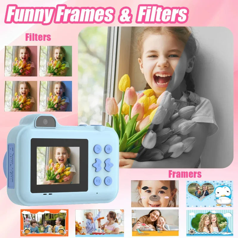 Instant Print Camera – Kreativt & interaktivt – Instant-kamera til børn