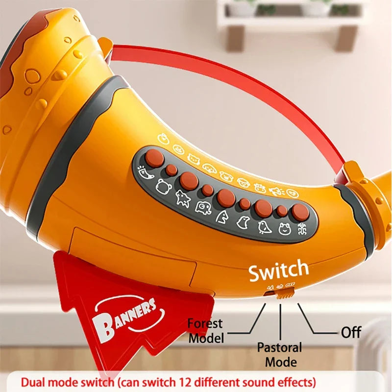 Animal Sounds Horn™ - Dyresymfoni - Horn Med Dyrelyde