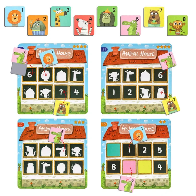 Montessori Memory Match Game™ - Lærerigt & kreativt - Hukommelsesspil