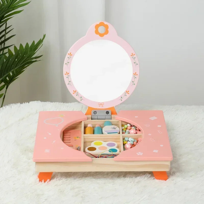 MiniDresser – Lernspielzeug & Rollenspiel – Frisiertisch für Kinder