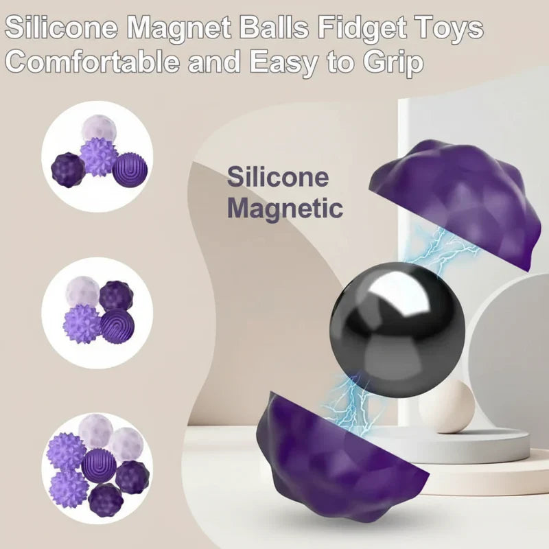MagniFun – Beroligende og sjovt – magnetiske silikonekugler
