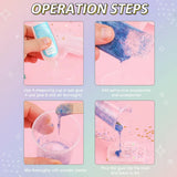 DIY Crystal Keychain Kit – Kreativ & Verspielt – Bastelset für Schlüsselanhänger
