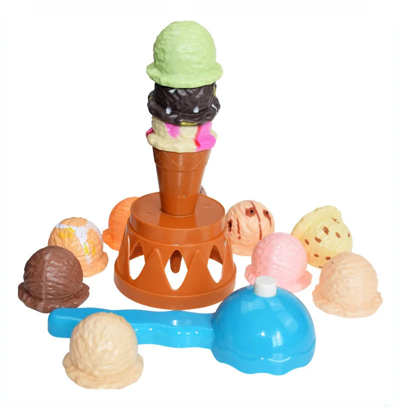 Ice Cream Stack Game™ - Geschmacksbalance - Eiscreme-Stapelspiel