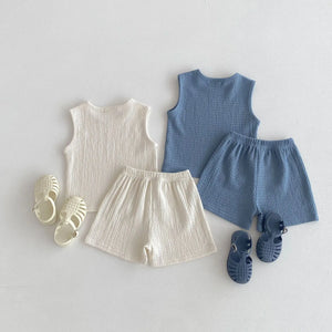 Mini Fashion™ - Frei und leicht - Baumwollkleid-Set