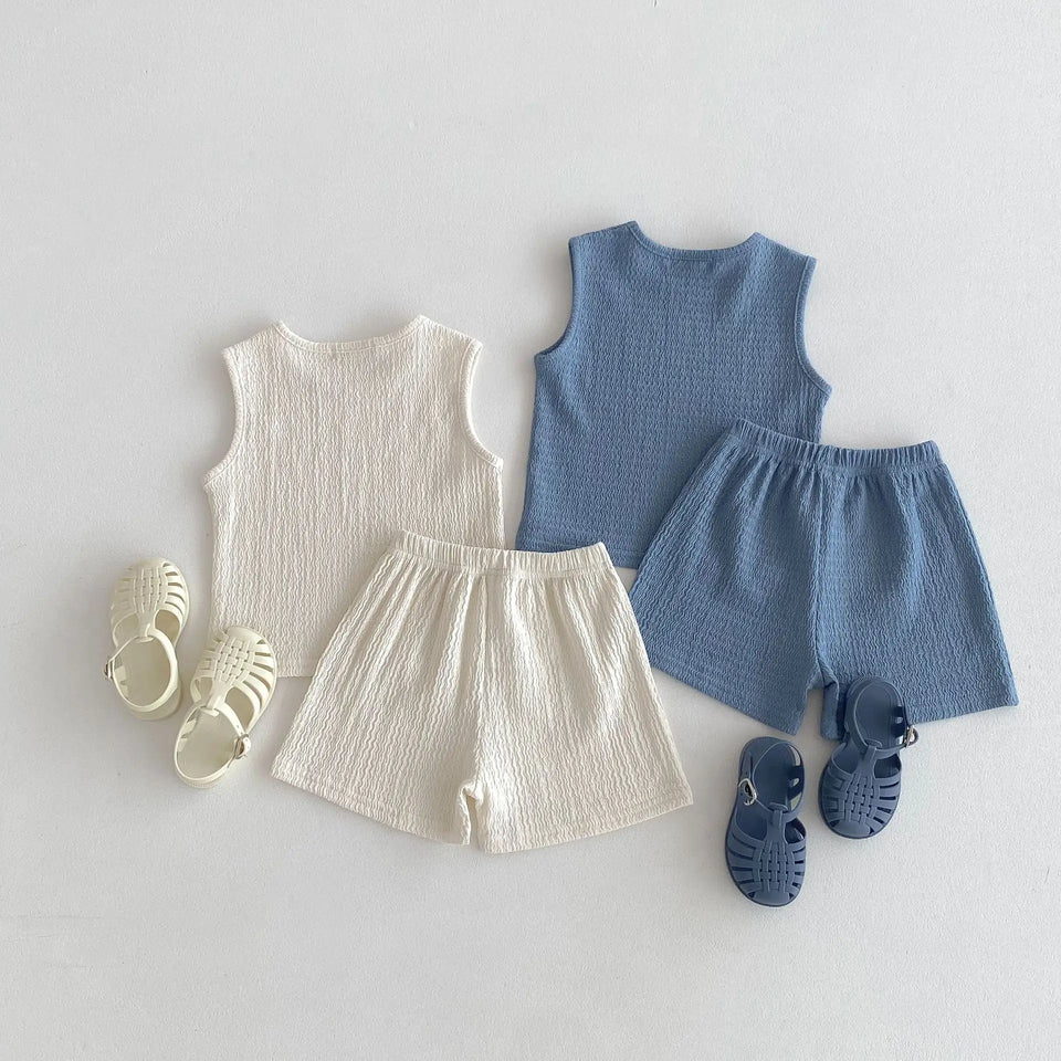 Mini Fashion™ - Frei und leicht - Baumwollkleid-Set