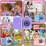 Instant Print Camera – Kreativ & interaktiv – Sofortbildkamera für Kinder