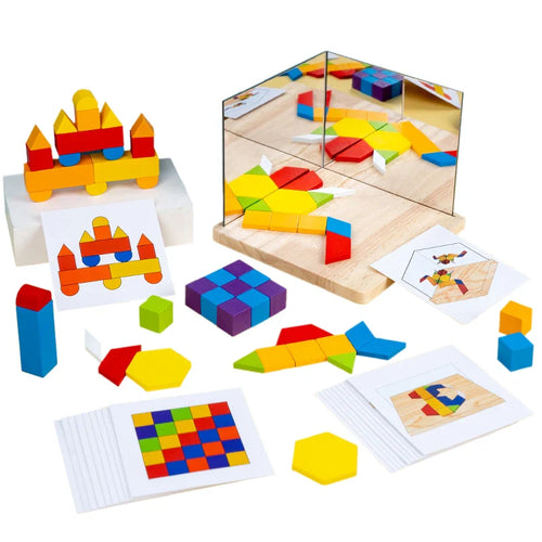 Reflection Play™ – Spiegeln & Lernen – Puzzlesteine mit Spiegel