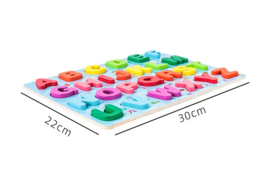 SmartBoard – Farverigt og lærerigt – Montessori tal- og bogstavpuzzle
