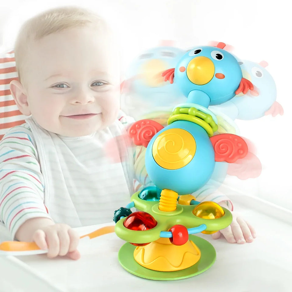 Soothing Rattle Toy™ - Sensorisches Babyspielzeug mit Saugnapf