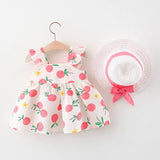 Mini Fashion™ – Süß & sommerlich – Fruchtkleid (enthält GRATIS Strohhut)