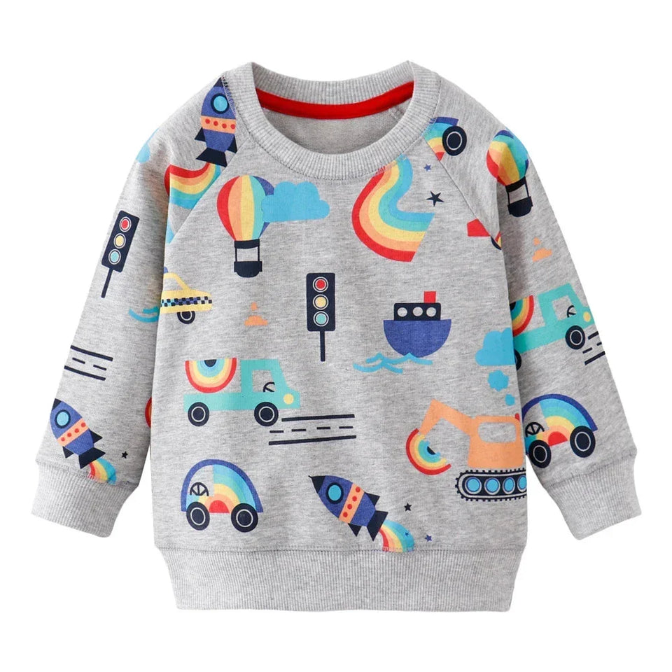 Mini Fashion™ - Fantastiske Print - Sweatshirt