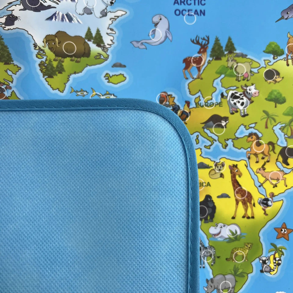 LittleExplorers – Lernen & Spielen – Weltkarte der Tiere