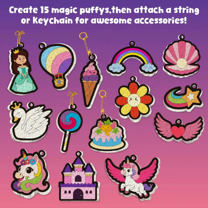 Magic Puff Paint – Kreativ & interaktiv – Bastelset mit magischer Schaumtextur