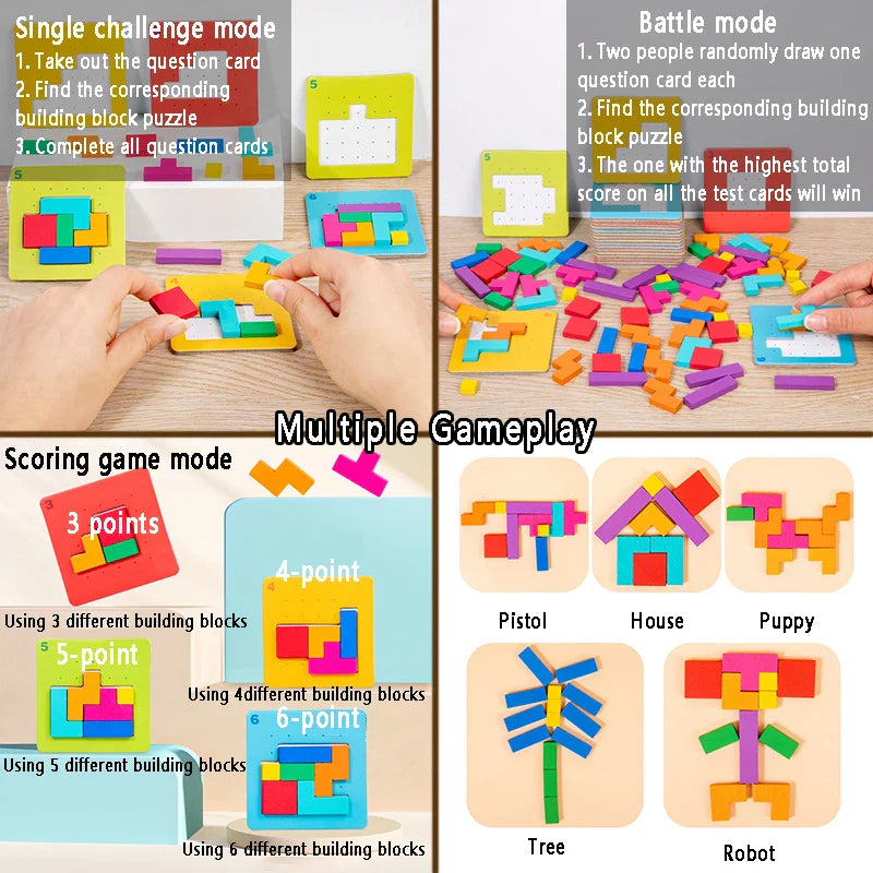 Tangram Puzzle™ - Hirnbrecher - Puzzle denken