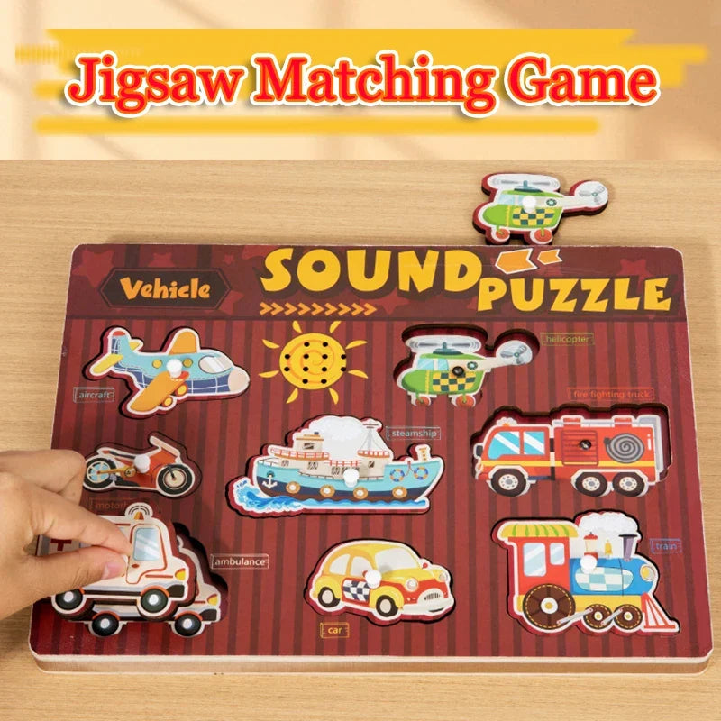 Sound Matching Game™ – Hør og Opdag – Lærerigt puslespil