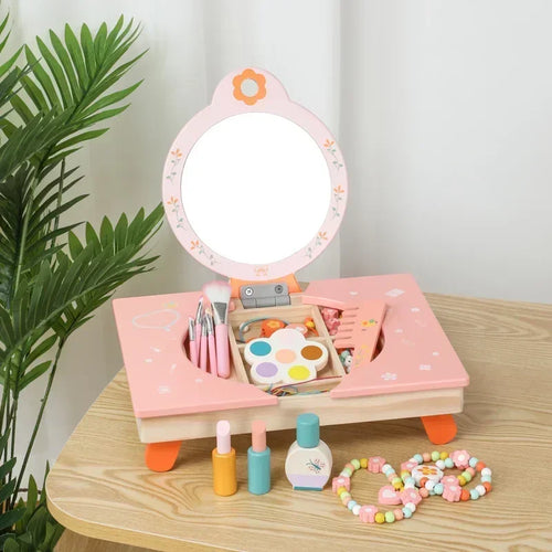 MiniDresser – Lernspielzeug & Rollenspiel – Frisiertisch für Kinder