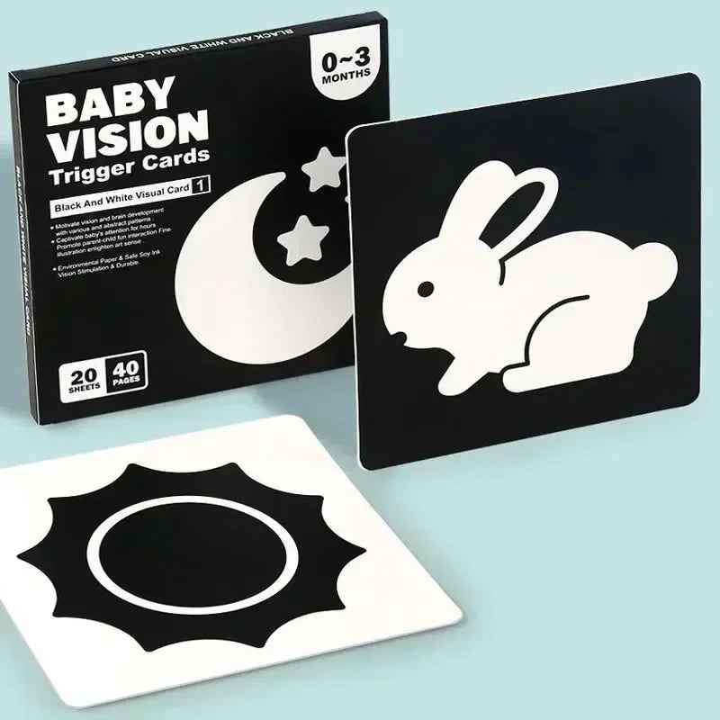VisionBook – Lehrreich & informativ – Baby-Kognitionskartenbuch