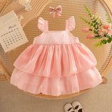 Tulip Mesh Dress – Elegant & Komfort – Kinderkleid