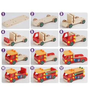 Woods™ - Feinmotorik und Koordination - Spielzeug-Bauwagen