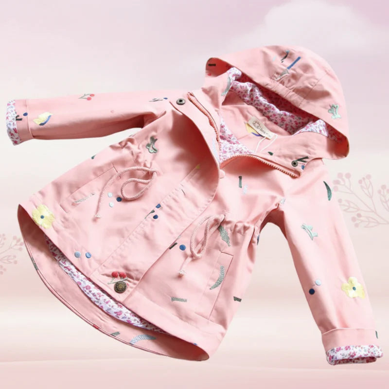 Girls Windbreaker Jacket – Leicht & stilvoll – Kinderjacke