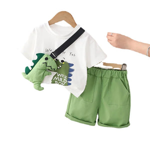 Mini Fashion™ - Dino Dash - Cooles Sommer-Set Jungen