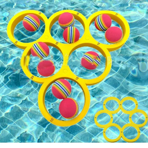 Fun Splash - Spritzen & Spielen – Wasser-Ringwurfspiel