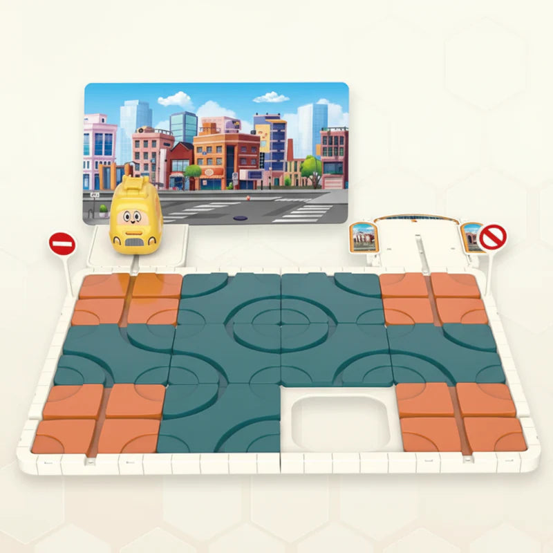 ThinkFun – Logisches Denken & Konzentration – Zug-Puzzlespiel