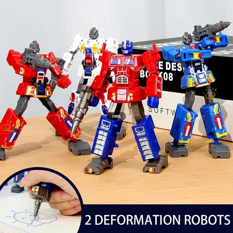 Flip Droid - Zeichnen oder Transformieren - Transformierbarer Roboter-Stift