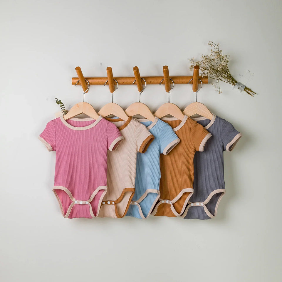 Mini Fashion™ - Sjove farvekombinationer - Baby Bodystocking