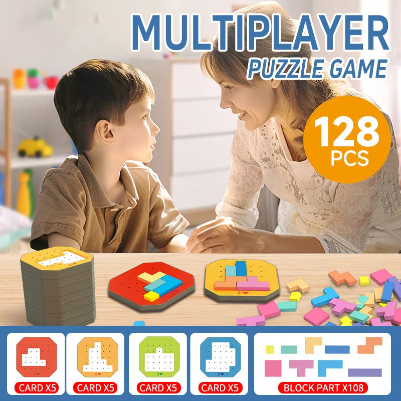Tangram Puzzle™ - Hjernebryder - Tænkepuslespil