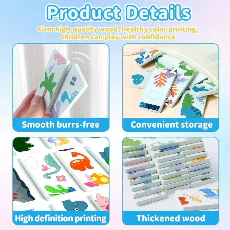 DinoDomino – Das lustigste Gesellschaftsspiel! – Dino Domino