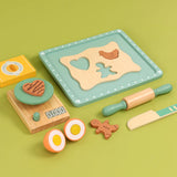 Woods™ - Kreativität und Geschicklichkeit fördern - Spielküchen-Set aus Holz
