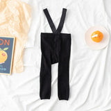 Mini Fashion™ - Bløde og behagelige - Børneleggings med seler