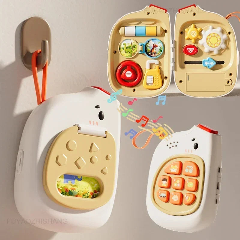 Sensory Mini Suitcase™ - Interaktives Spielbrett - Montessori-Spielzeug