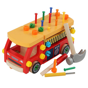 Woods™ - Feinmotorik und Koordination - Spielzeug-Bauwagen