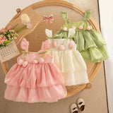 Tulip Mesh Dress – Elegant & Komfort – Kinderkleid