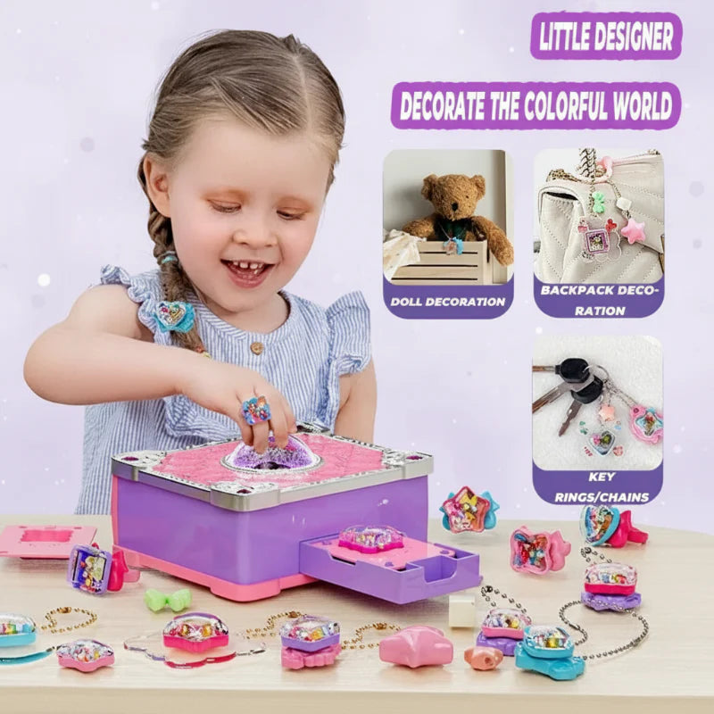CharmLab – Verspielt & Kreativ – DIY 3D-Aufkleber & Schmuck-Bastelset