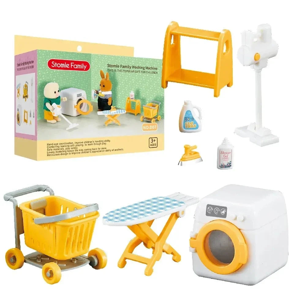 Mini Washing Machine Set™ - Sjovt og lærerigt - legende miniskivesæt