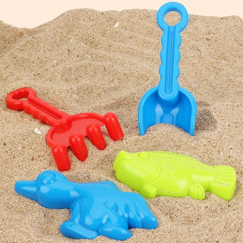 Sand Fun Tools™ – Sæt med skovle og legetøj