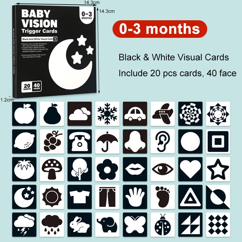 Baby Vision™ – Moment der Betrachtung – Baby-Aktivierungskarten