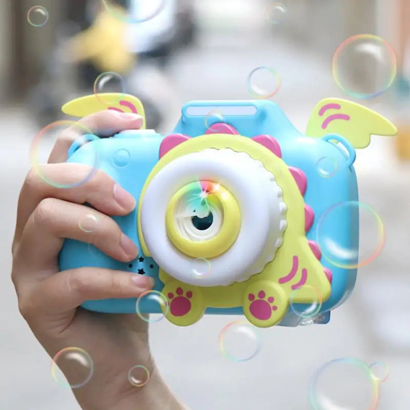 Magical Bubble Camera™ - Tilskynd til udendørs leg - magisk boblekamera til børn