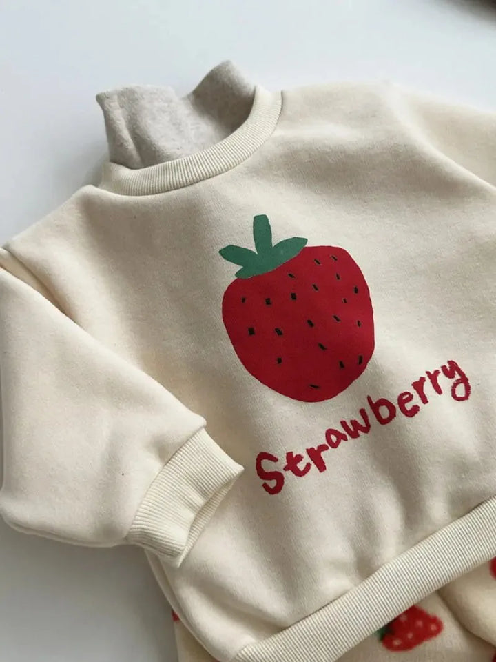 Mini Fashion™ - Erdbeer-Pullover