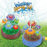 Aqua Bloom - Drehen & Spritzen – Wasserspielzeug Blumensprinkler